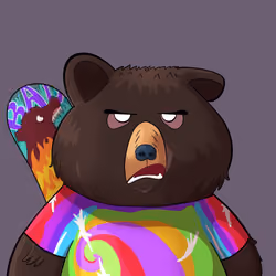 #5143 • Thorny Springy Shady Bear