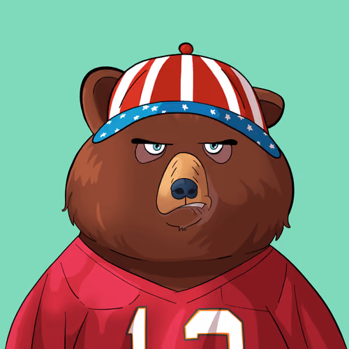 #1897 • Curvy Chompy Brown Bear