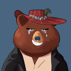 #686 • Hazy Squishy Brown Bear