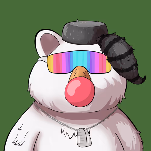 #2729 • Wealthy Frisky Snow Bear
