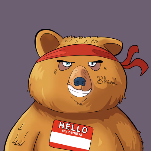 #4653 • Gooey Big-Nasty Toffee Bear