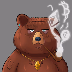 #1349 • Snooky Hazy Chocolate Bear