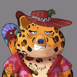 #4245 • Wuzzy Yawny Dotty Bear