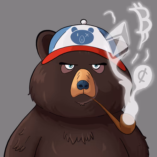 #3319 • Huggy Chunky Shadow Bear
