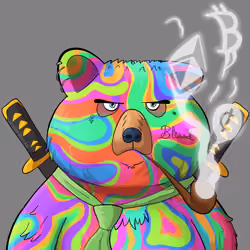 #4139 • Beefy Bored LSD Bear