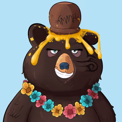 #4794 • Studly Big-Nasty Ink Bear
