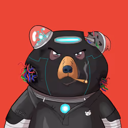 #3288 • Bad-News Frisky Bot Bear