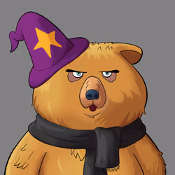 #3651 • Wuzzy Fluffy Butterscotch Bear