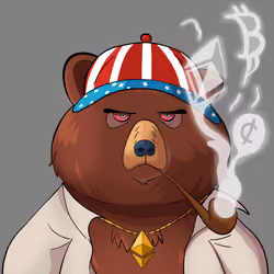 #2776 • Reckless Zippy Coffee Bear