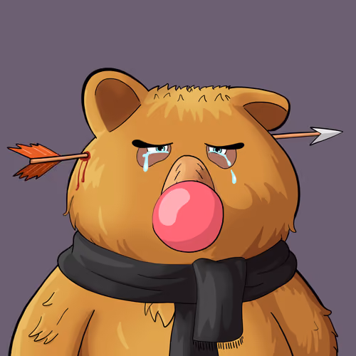 #4100 • Tacky Choncho Blonde Bear