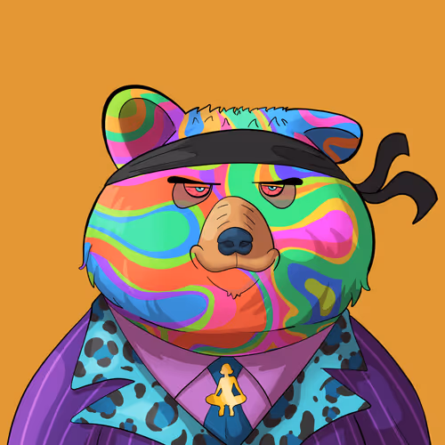#4403 • Wealthy Tweedy LSD Bear