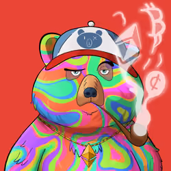 #3843 • Tweedy Reckless Shroom Bear