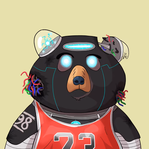 #3255 • Jaggy Cozy Iron Bear