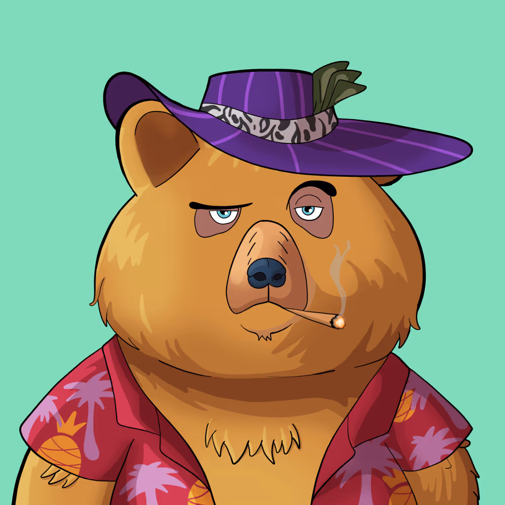 #5534 • Big-Nasty Pocky Nougat Bear