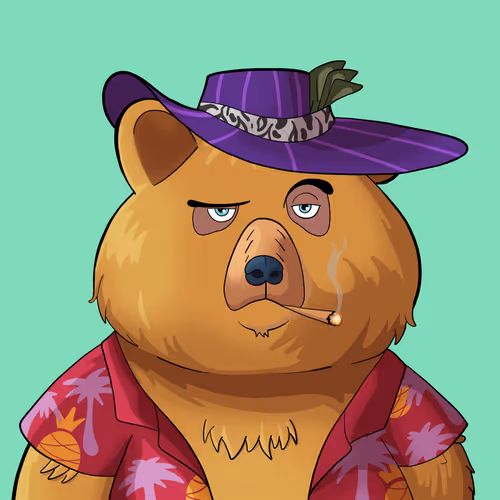 #5534 • Big-Nasty Pocky Nougat Bear