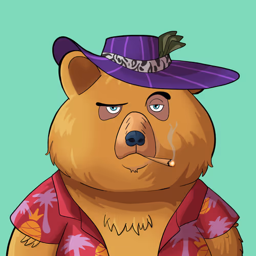#5534 • Big-Nasty Pocky Nougat Bear