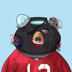 #5447 • Thorny Shaggy Bot Bear