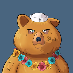 #1515 • Boujie Bumpy Toffee Bear