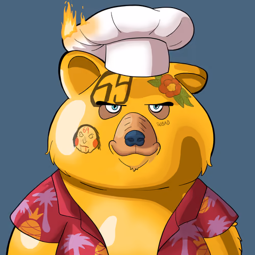 #5194 • Crusher Studly Golden Bear