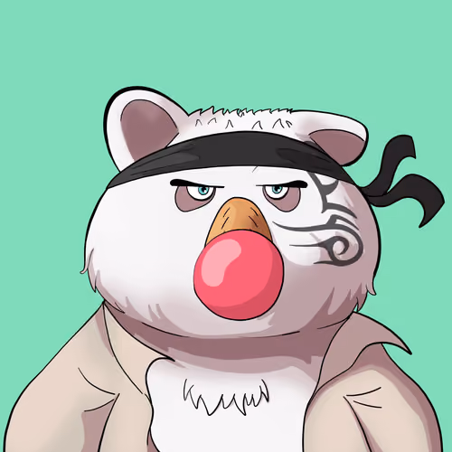 #5153 • Handsome Hazy Chalky Bear