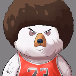 #3673 • Steely Sludgy Chalky Bear