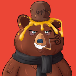 #462 • Furry Fluffy Brown Bear