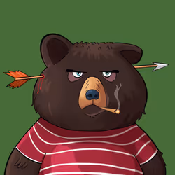 #2514 • Bubba Tingly Dark Bear