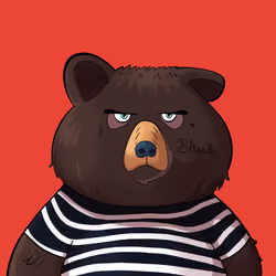 #2126 • Sneaky Bubba Dark Bear