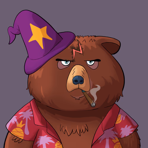 #1531 • Sneaky Scooby Coffee Bear