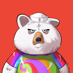 #5538 • Trumpy Steely Chalky Bear
