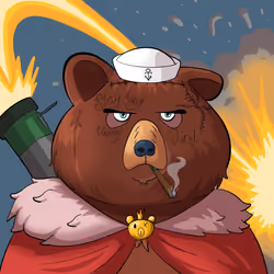 #1991 • Primetime Pocky Brown Bear