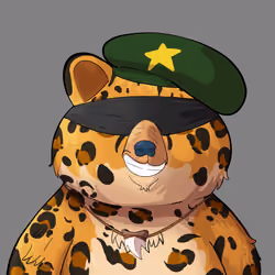 #4684 • Buttloaf Curvy Speckle Bear