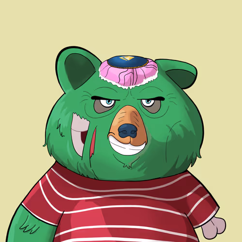 #4321 • Scooby Stylin' Scary Bear
