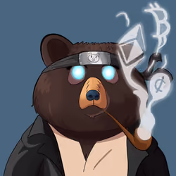 #4911 • Heavy Moody Dark Bear