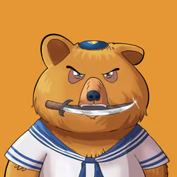 #4940 • Swoopty Thorny Nougat Bear