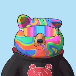 #4572 • Primetime Bouncy Acid Bear