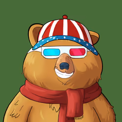 #1615 • Scooby Chompy Blonde Bear
