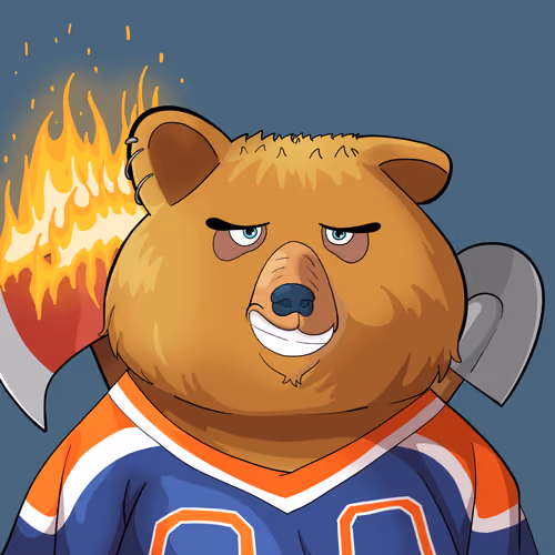 #4093 • Suave Jabroni Toffee Bear