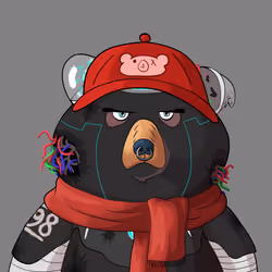 #1203 • Jabroni Prickly Iron Bear