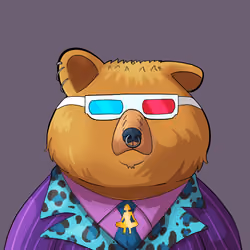 #4155 • Frumpy Squishy Honey Bear