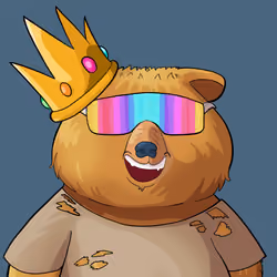 #5305 • Swiggity Big-Nasty Blonde Bear