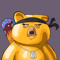 #4134 • Foo-foo Buttchunks Trophy Bear