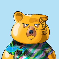 #4976 • Knuckles Boujie Shiny Bear