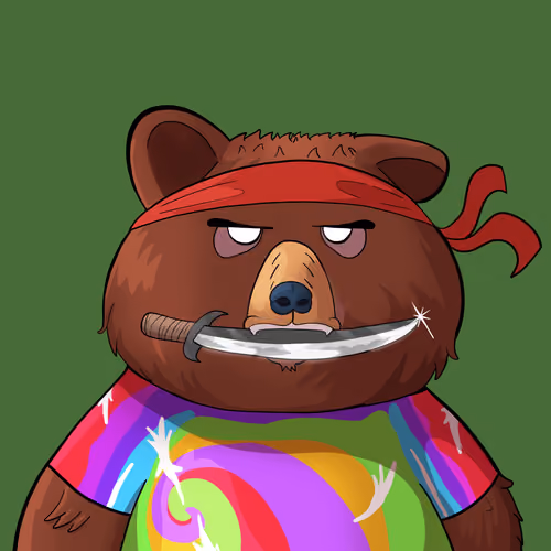 #3357 • Buttloaf Knuckles Chocolate Bear