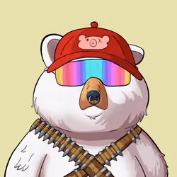 #2488 • Corny Raggy Milky Bear