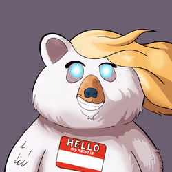 #3908 • Edumacated Murky Chalky Bear