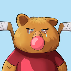 #2110 • Pocky Pimpin' Butterscotch Bear