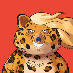 #3692 • Drunky Scooby Spotty Bear