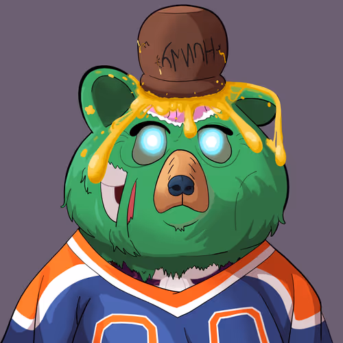 #4355 • Spongy Studly Dead Bear