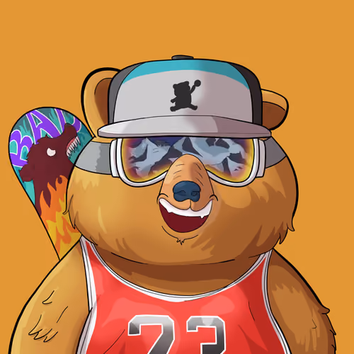 #3091 • Fuzzy Sneaky Nougat Bear